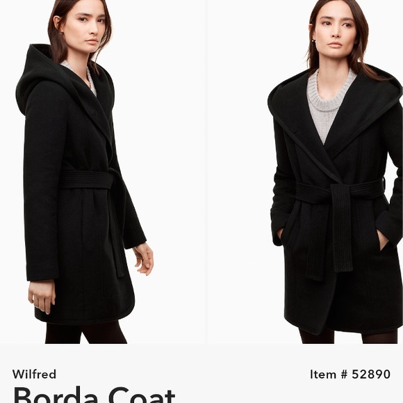 Wilfred Jackets & Coats | Aritzia Wilfred Borda Italian Wool Cashmere Coat | Poshmark